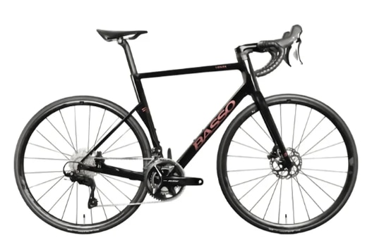 BASSO VENTA R 105 DI2 FULCRUM RACING 600 MAGMA BLACK (51/53/56CM) image 1