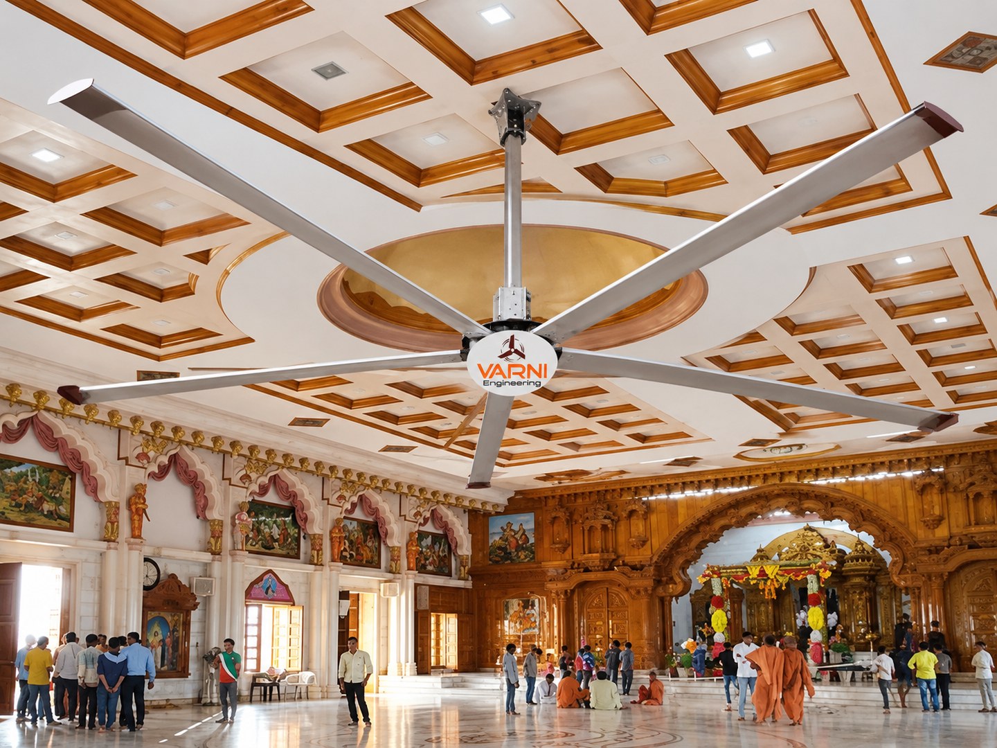 4 Blade HVLS Fan image 1