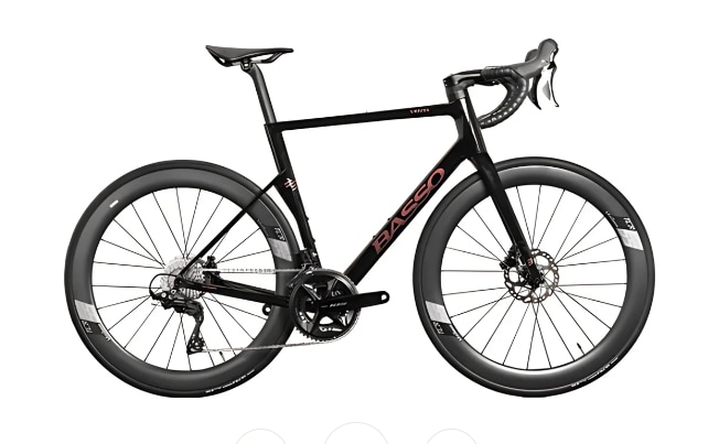 BASSO VENTA R 105 VISION TC 60 MAGMA BLACK (51/53/56CM) image 1