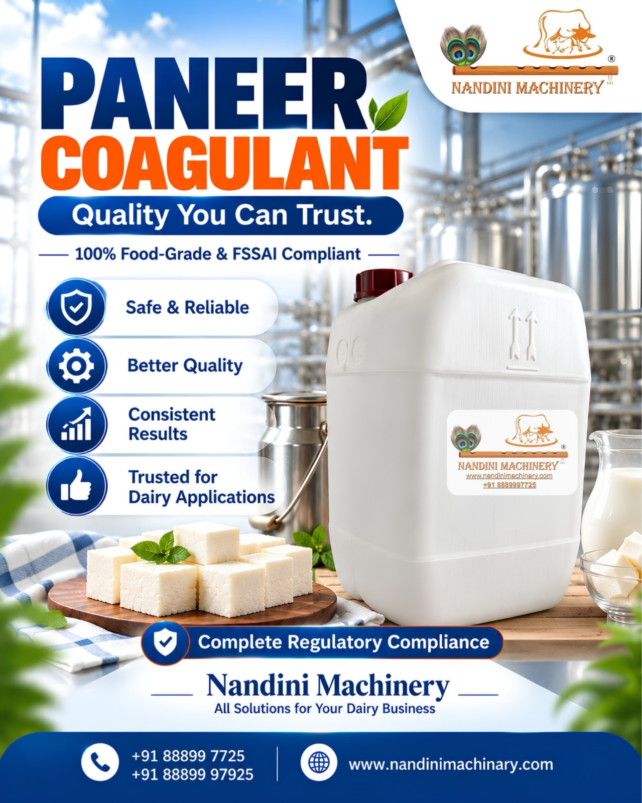 PANEER CONGULANT 40 LTR image 1