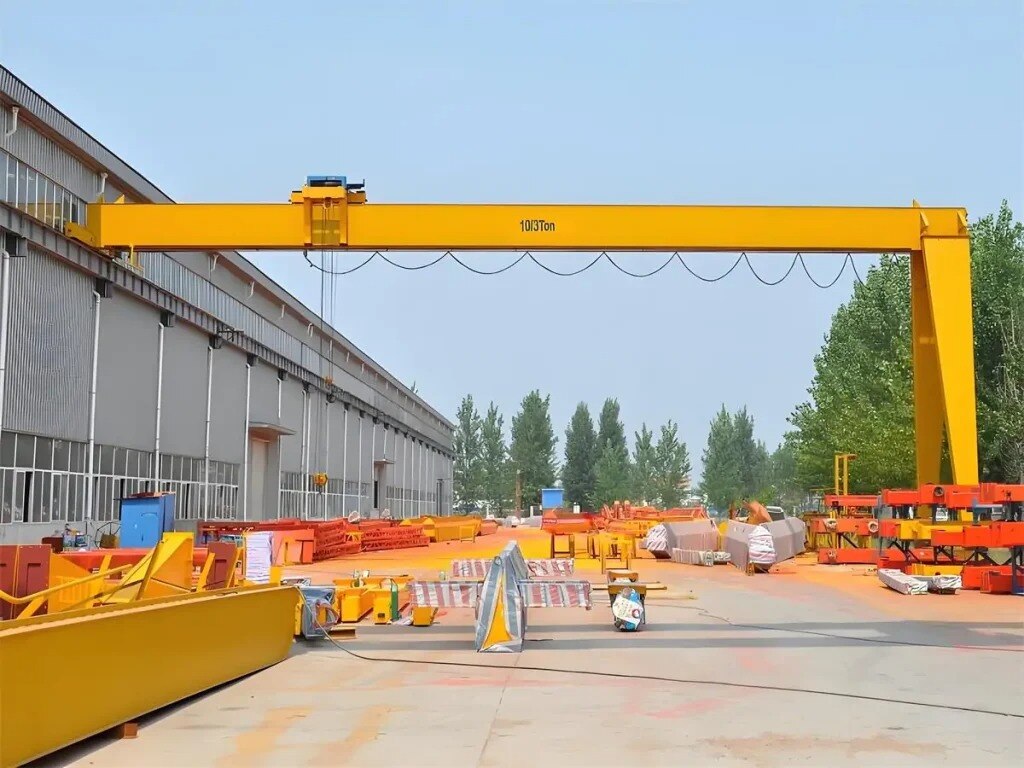 Single Girder Semi Gantry Cranes image 1