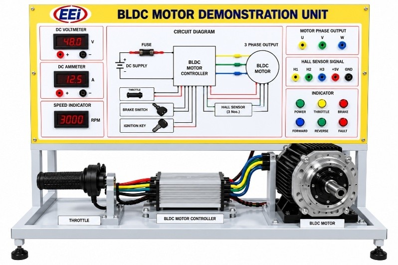 BLDC MOTOR TRAINING BOARD image 1