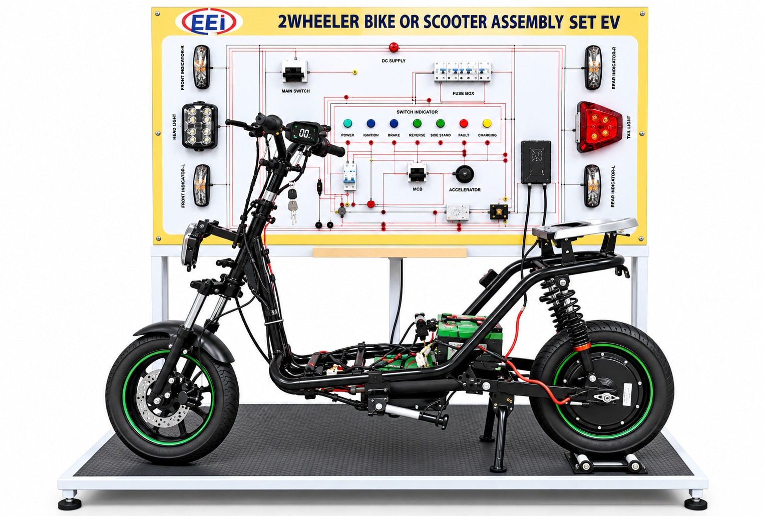 DEMONSTRATION KIT OF ELECTRICAL VEHICLE TWO WHEELER image 1