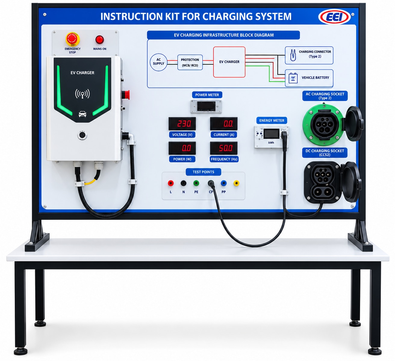 EV VEHICLE CHARGING SYSTEM TRAINER image 1