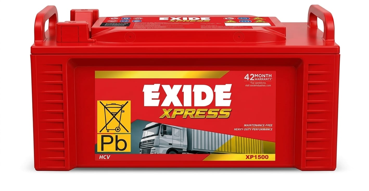 Exide Xpress XP1500 150AH 12V Battery image 1