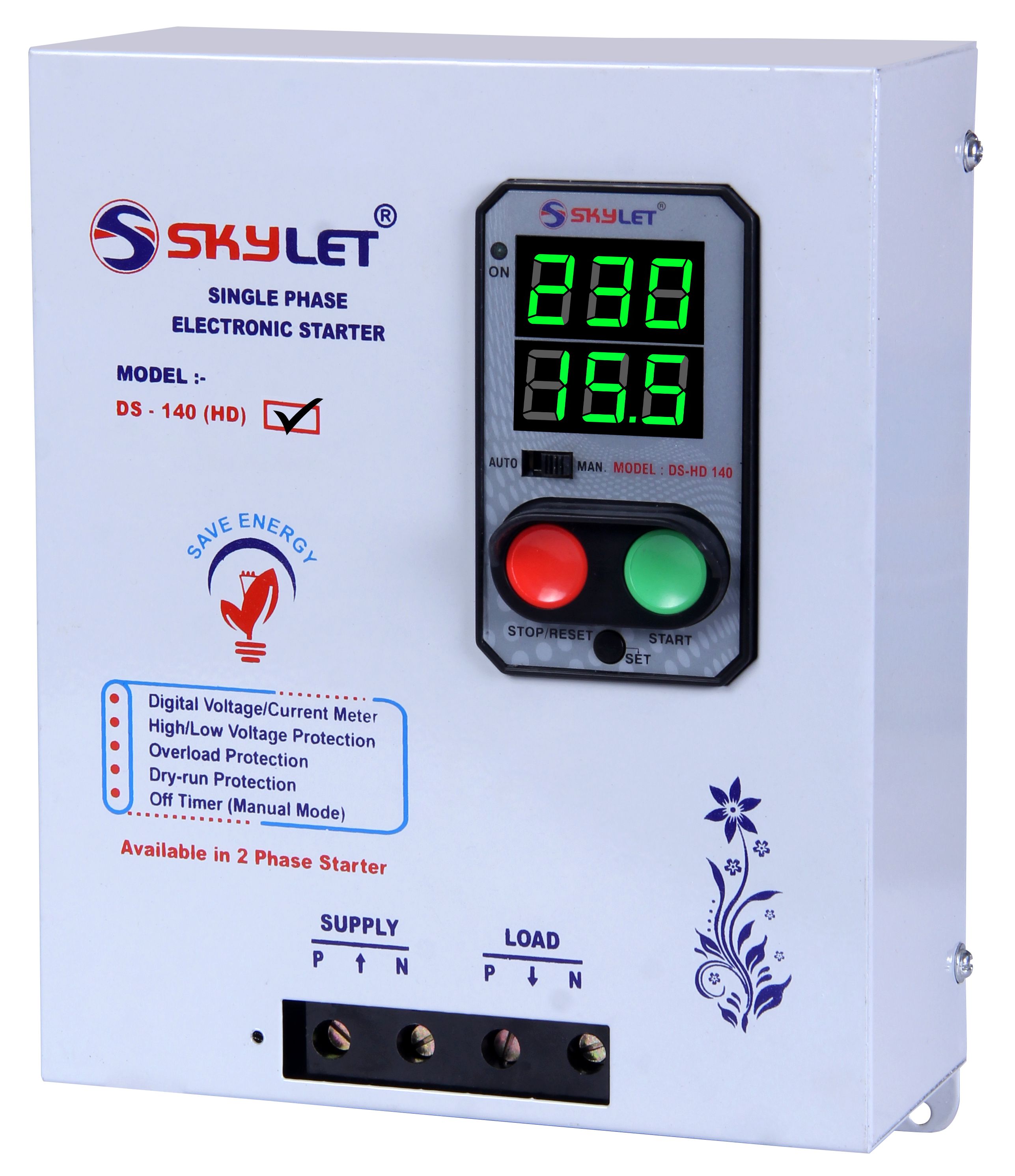SINGLE PHASE DIGITAL STARTER (DS-HD) image 1