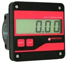 fuel electronic ovel gear flow meter image 1