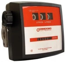 aluminium mechanical fuel flow meter image 1