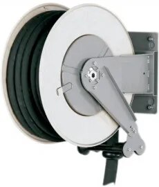 hose reel with and without hose pipe for fuel image 1