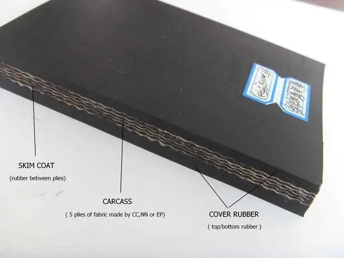 Industrial Rubber Conveyor Belt image 1