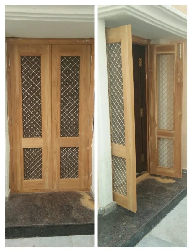 Mosquito Doors Wooden And Aluminium Door image 1