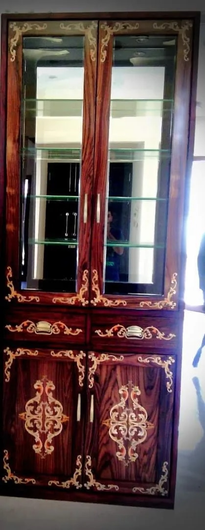 Rosewood Doors/ Pooja Mandir Doors/ SHOWCASE image 1