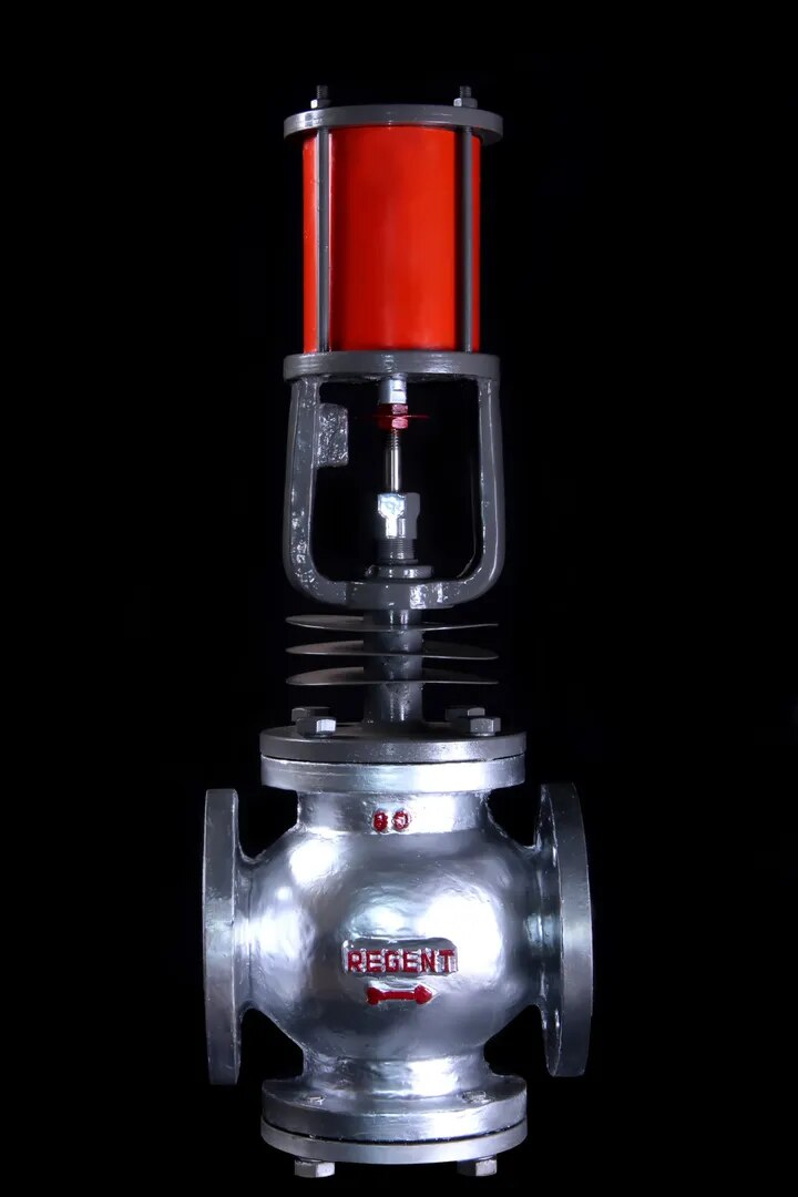 Pneumatic Cylinder Operated Control Valve 2 WAY image 1