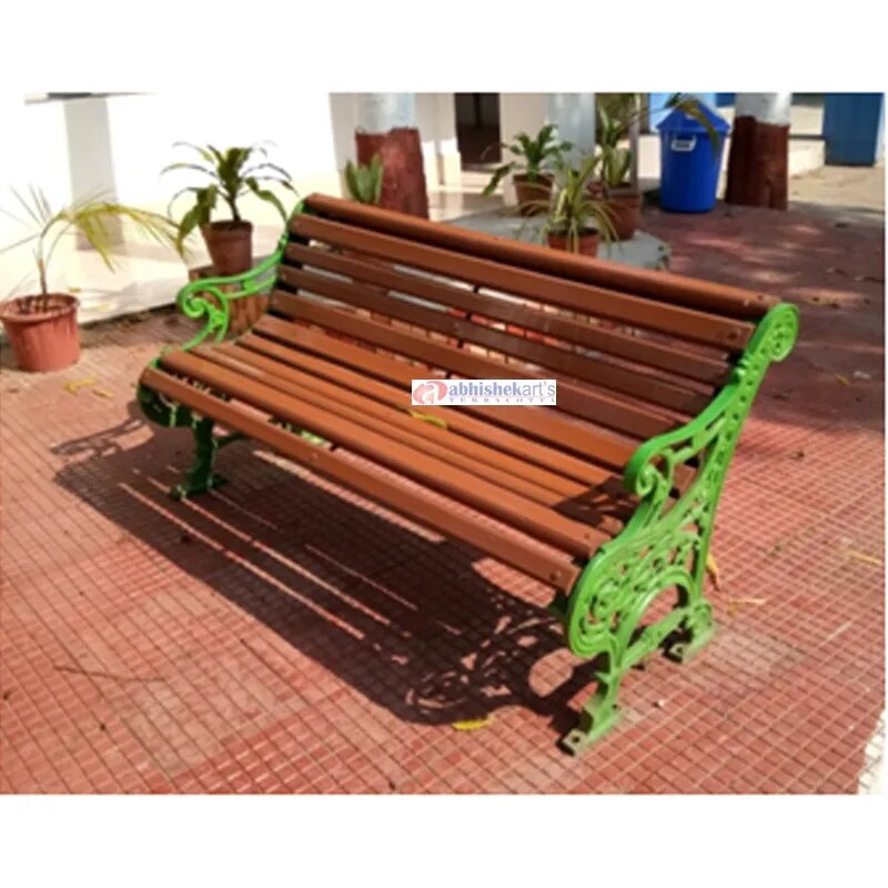 Cast Iron Park Bench image 1