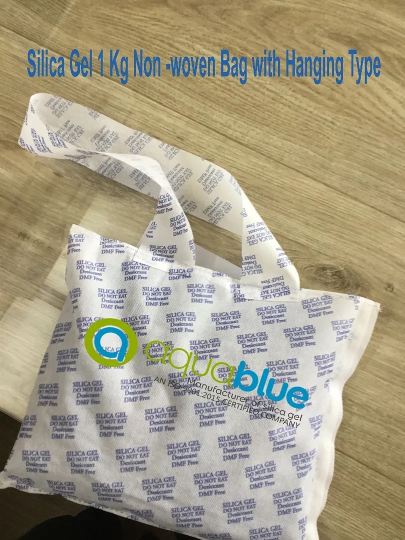 1 Kg Silica Gel Bag with Hanger image 1