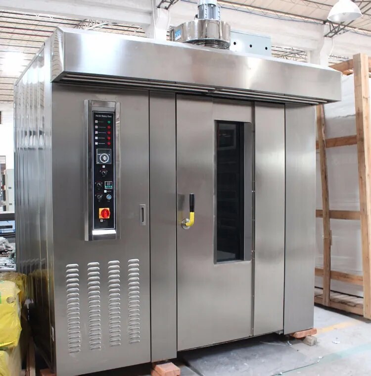 Regular Bread Rotary Rack Oven Stock image 1