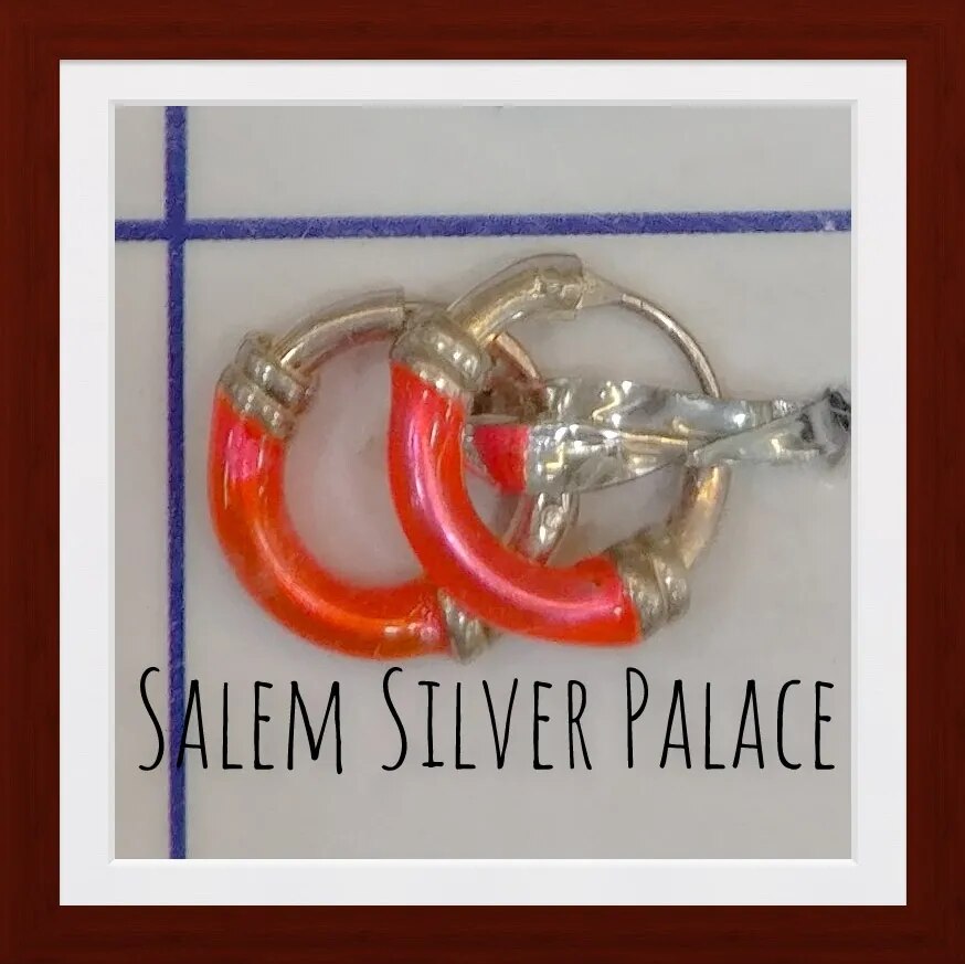 92.5 Silver Earrings image 1
