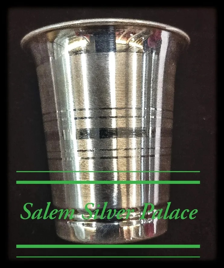 Silver Engraved Tumblers image 1