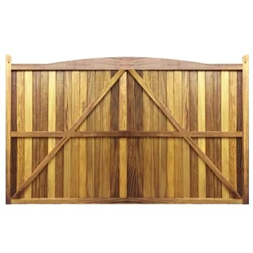 Wooden Sliding Gate image 1