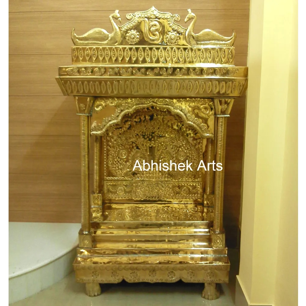Brass Singhasan image 1