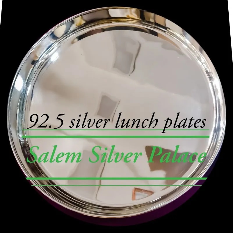 Silver Lunch Plates image 1