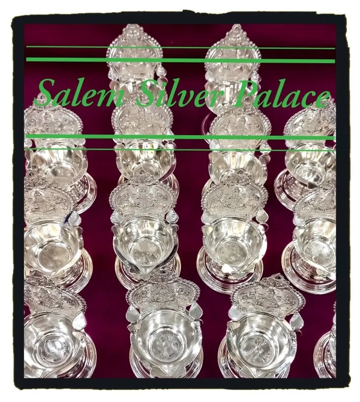 Silver Kamakshi Villakku image 1