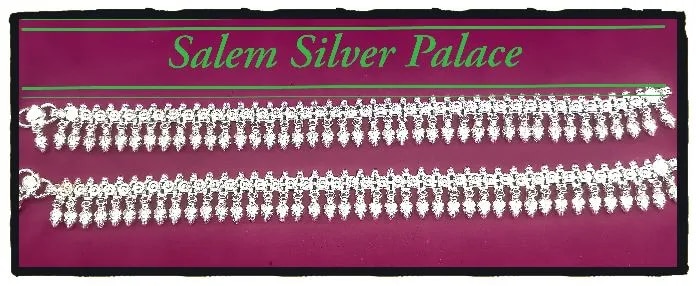 Silver Anklets image 1