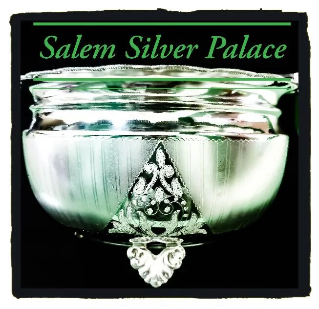 Silver Flower Basket. image 1