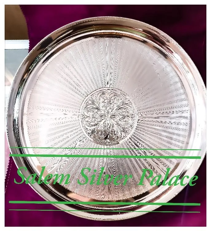 Silver Lunch Plates image 1