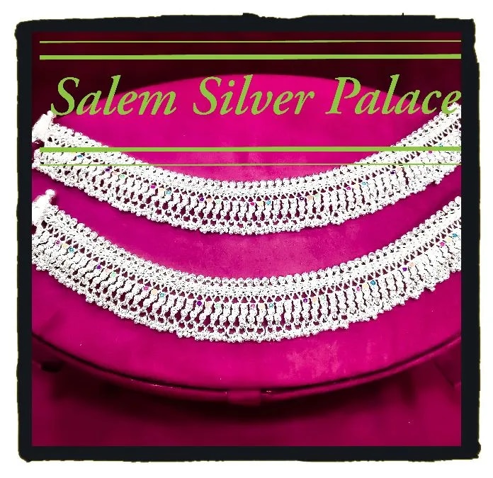 Silver Anklets image 1