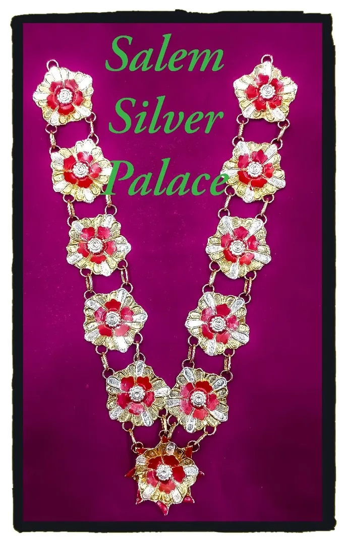 Silver Flower Maalai image 1