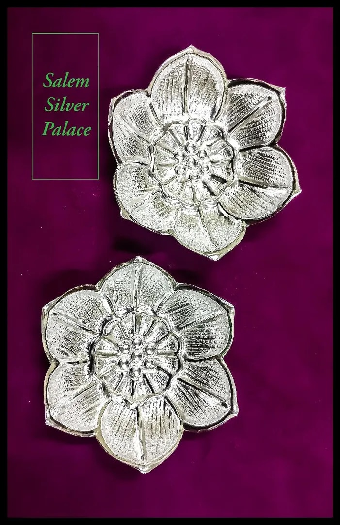 Silver Lotus Bowl image 1