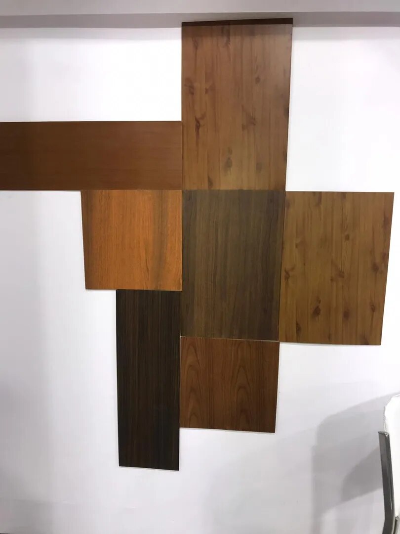 Wood Effect Powder Coating on Aluminium Section image 1