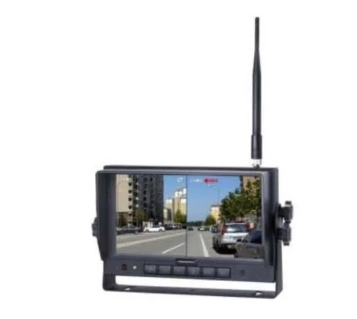 7’’ Color TFT LCD Digital Wireless Dual-View Monitor with Recording Function & Wireless (HIS-FLWS-042) image 1