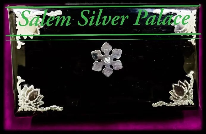Silver Wooden Peetam image 1