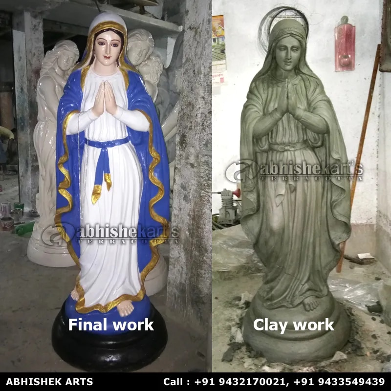 FRP Mother Mary Statue image 1