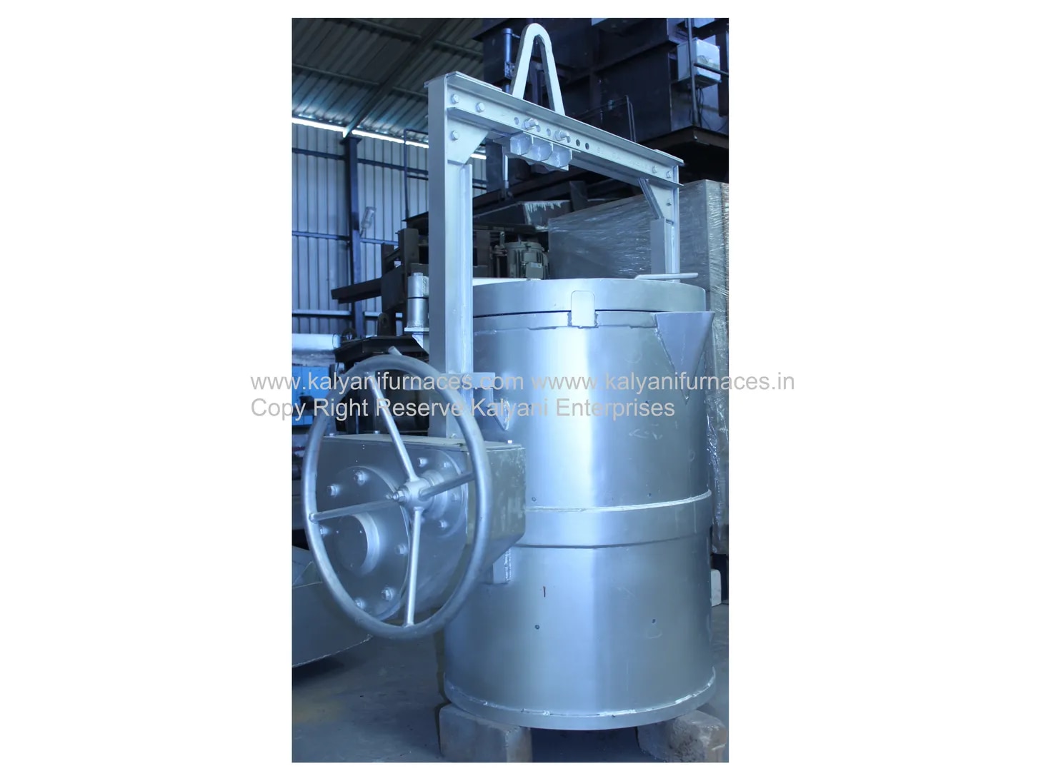 ALUMINUM TRANSFER LADLE image 1