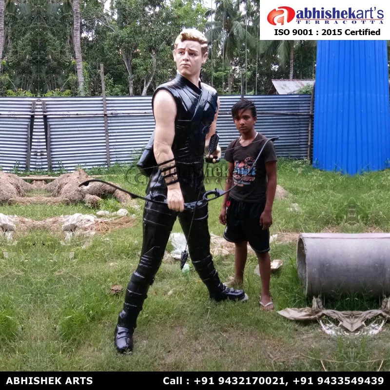 Clint Barton statue 7 feet image 1