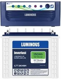 LUMINOUS UPS 1400VA Eco Volt 1550 & Battery 150 Ah ILTT18048N Home UPS - Eco Volt+ 1550 image 1