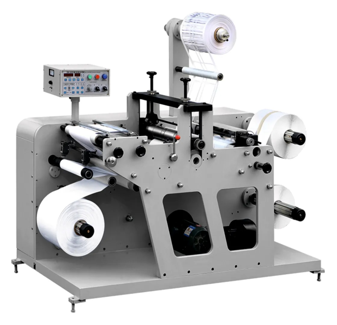 Label Slitting Machine with Rotary Die-Punching image 1
