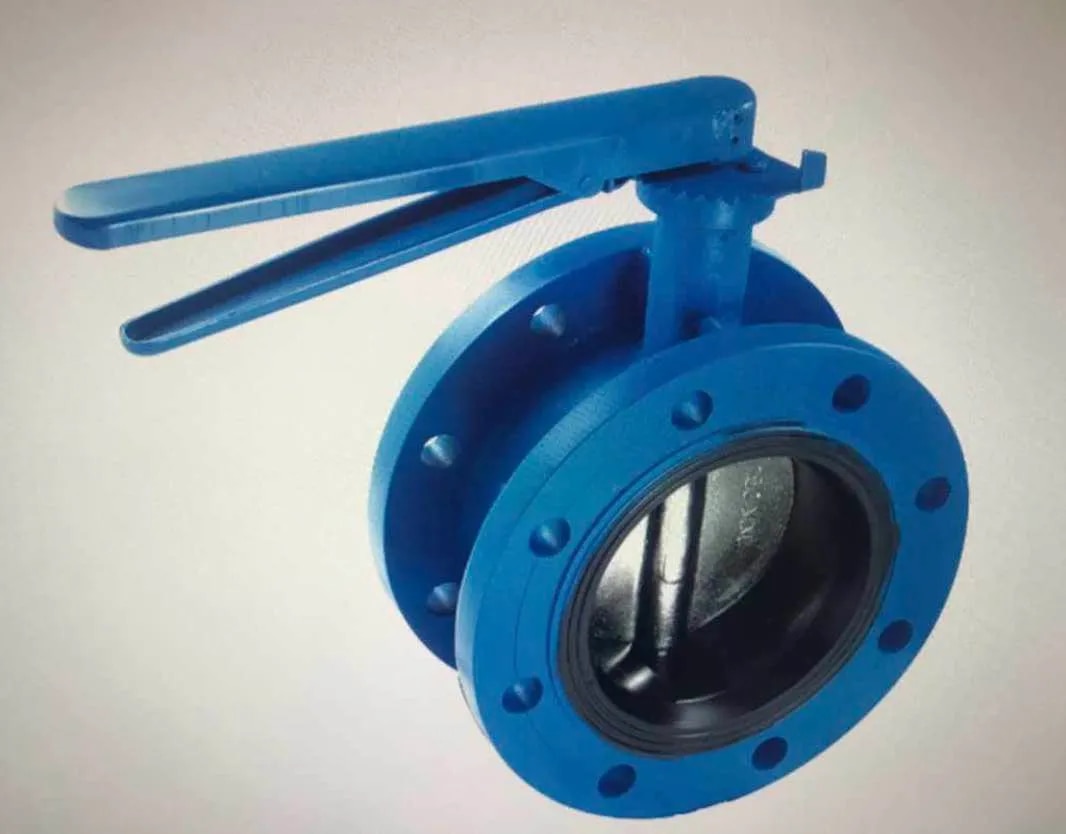 DOUBLE FLANGED BUTTTERFLY VALVE image 1