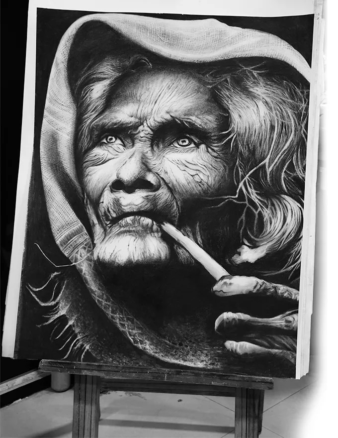 We talk about Art, Design and portrait pencil drawing, feature talented artists from around the raipur/surat.Come for the Art and checkout our website, image 1
