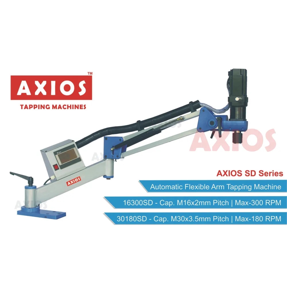 AXIOS M16 SD Series Flex Arm Tapping Machine image 1