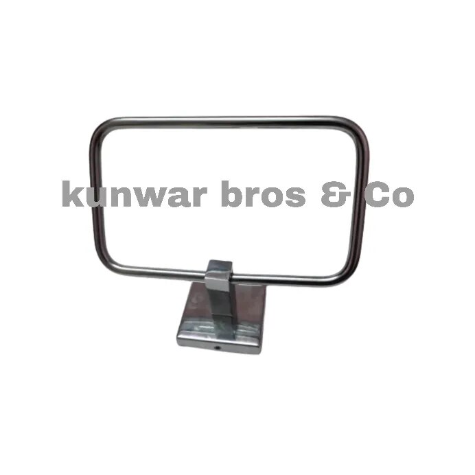 Stainless steel towel ring image 1