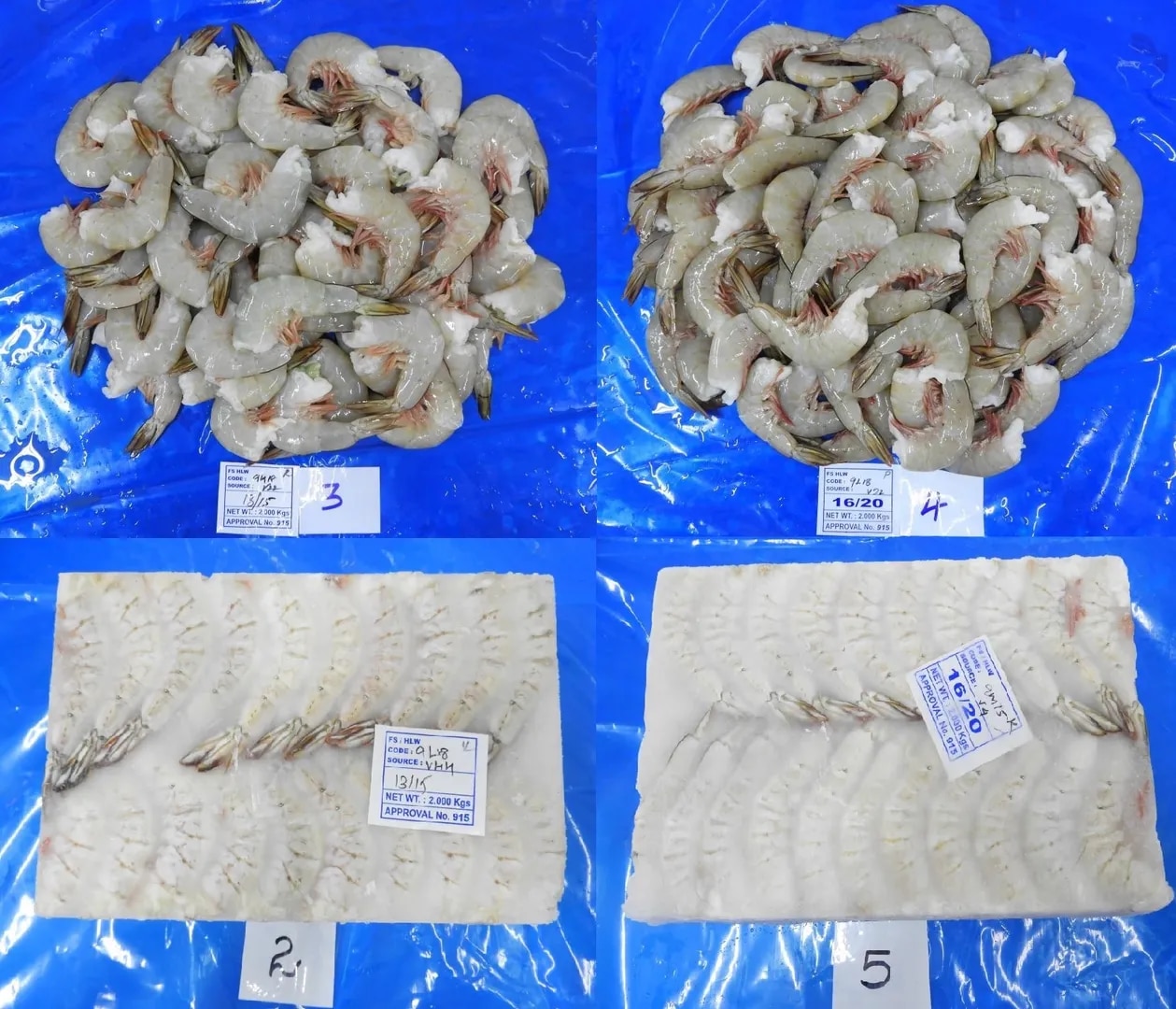 HEADLESS WHITE SHRIMPS & PRAWNS image 1