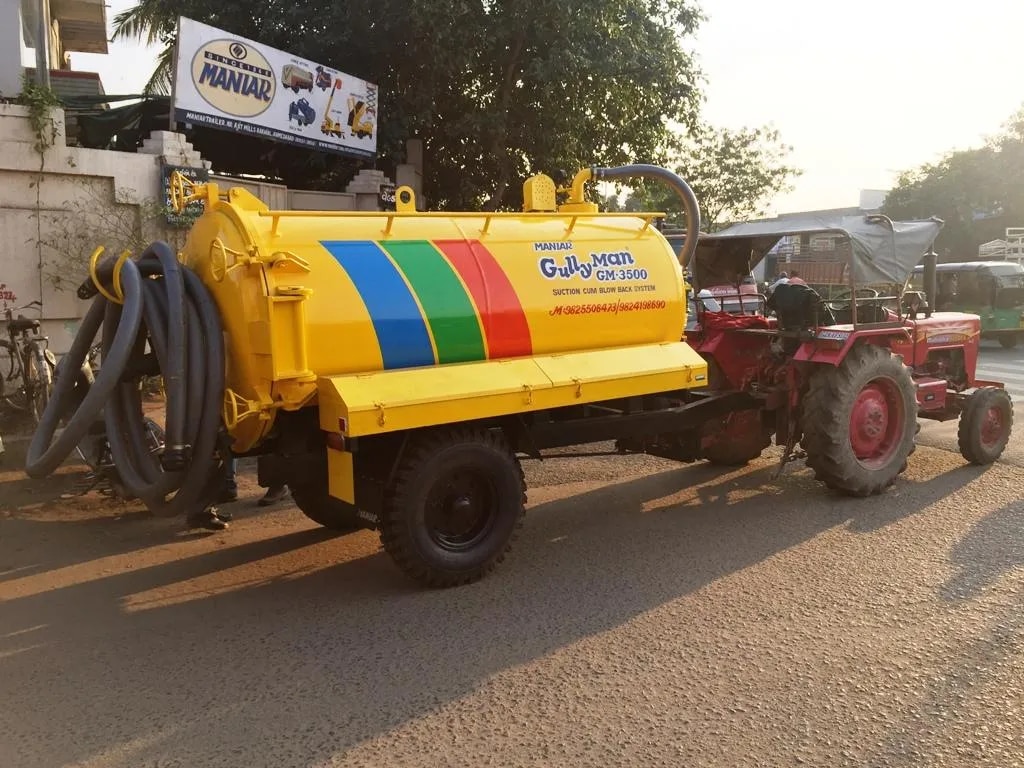 Trailer Mounted Suction Machine, GM-3500T image 1