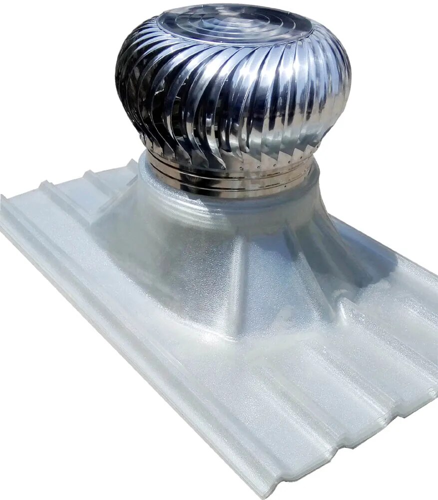 POLY CARBONATE BASE TURBO VENTILATOR image 1