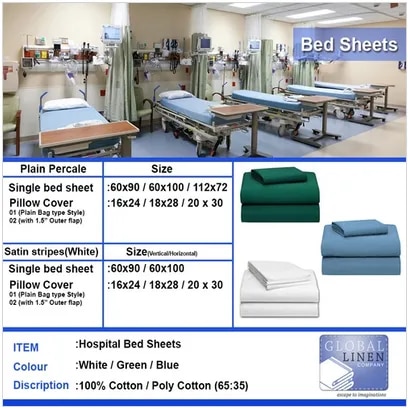 Hospital Bed Sheet image 1