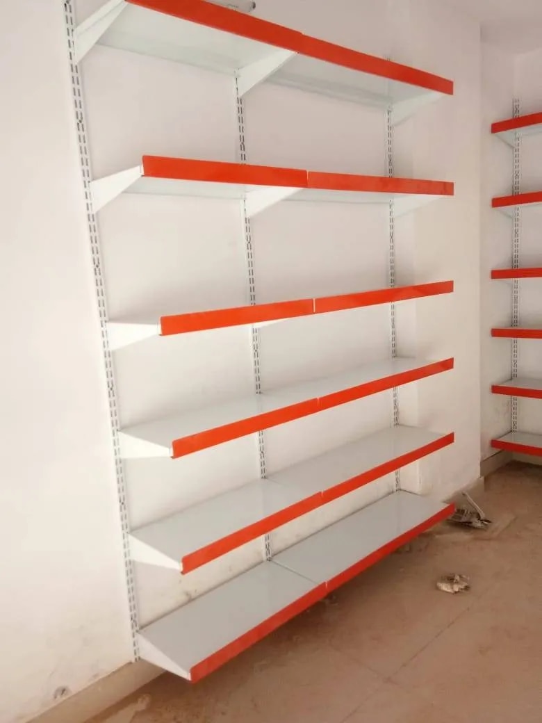 Wall Mounted Rack 7'x3' Having 6 Shelves 15"X36"- Main Unit image 1
