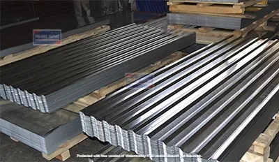 GALVANIZED CORRUGATED SHEET image 1